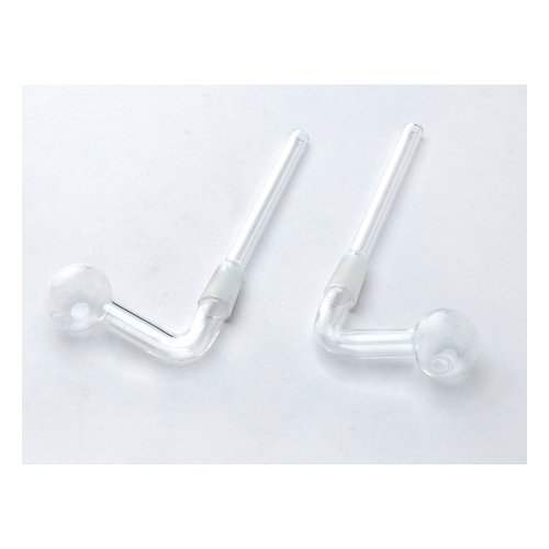 [SSC10106] Gebogener Glas Oil Burner. 1 Stück, 14.5er Schliff