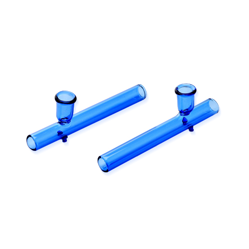 [SSC10202BL] Glas Kawumm, Blau Shotgun Pipe, 12mm Ø, 10cm