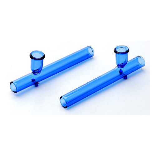 [SSC10201BL] Glas Kawumm, Blau Shotgun Pipe, 9mm Ø, 10cm