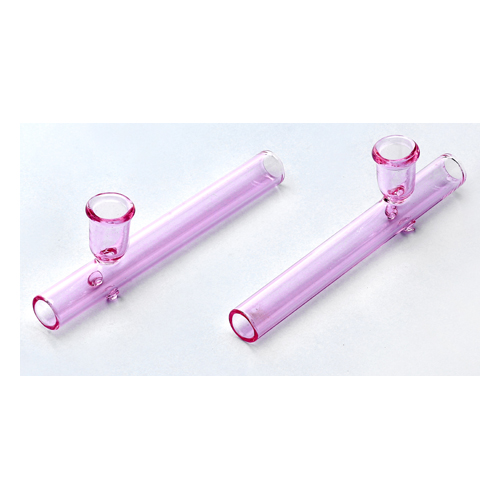 [SSC10202PK] Glass Kawumm, Pink Shotgun Pipe, 12mm Ø, 10cm