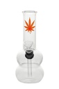 Glass Mini Bong, 15 cm