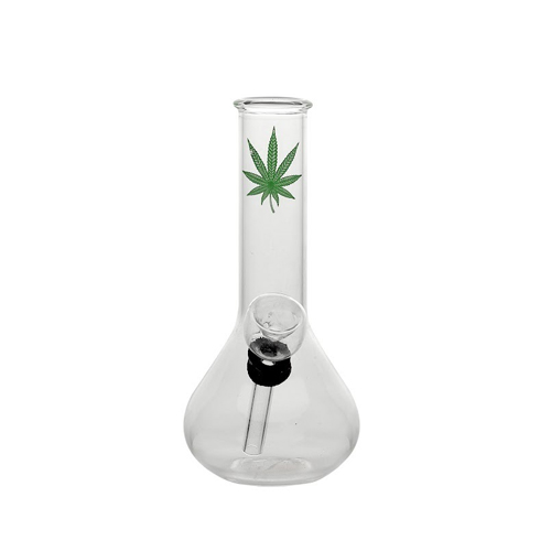 [SSC10196] Glass Mini Bong, 15 cm