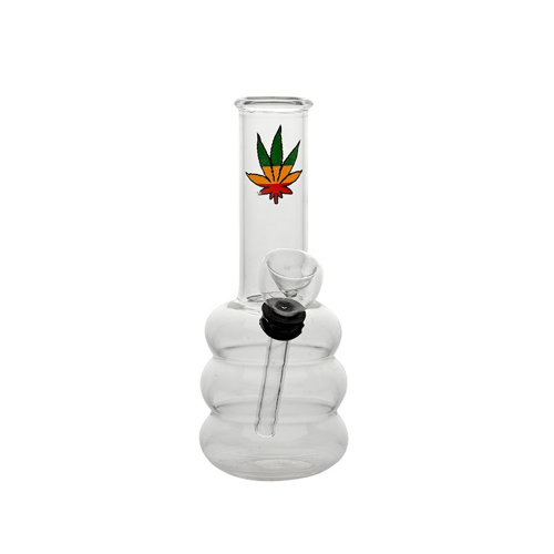 [SSC10198] Glass Mini Bong, 15 cm