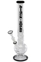 Glass Bong Black Smoke, 50 mm Ø, 44 Cm, Ice, 18.8 mm