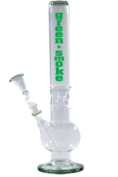 [GW38FBG] Glasbong Green Smoke, 44cm, Ice, 50mm Ř, 18.8er