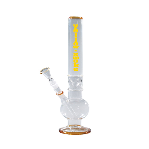 [GW38FBY] Glasbong Yellow Smoke, 50mm Ø, 44cm, Ice, 18.8er