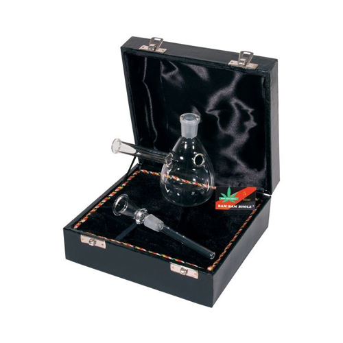 [GH6] Glass Bong In Case - Gw6-14cm-14.5