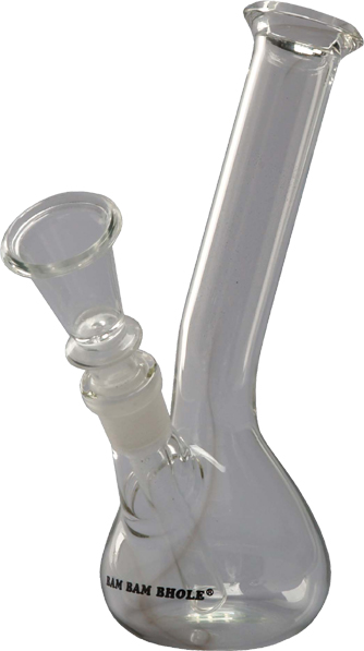 [GW1K] Glass Bong, 16 cm Height, 14.5 Ground Joint