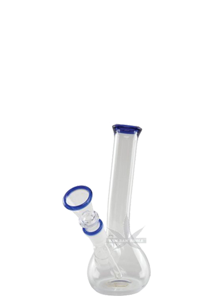 [GW1KBB] Glass Bong, 14.5 Cm, 16 Cm, Blue