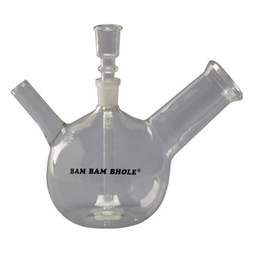 [GW22L] Glass Bong - 14.5 cm - 17 Cm, 'piggy, Large