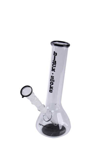 [GW1XLS] Glass Bong, 14.5 Cm, 24 Cm, Black
