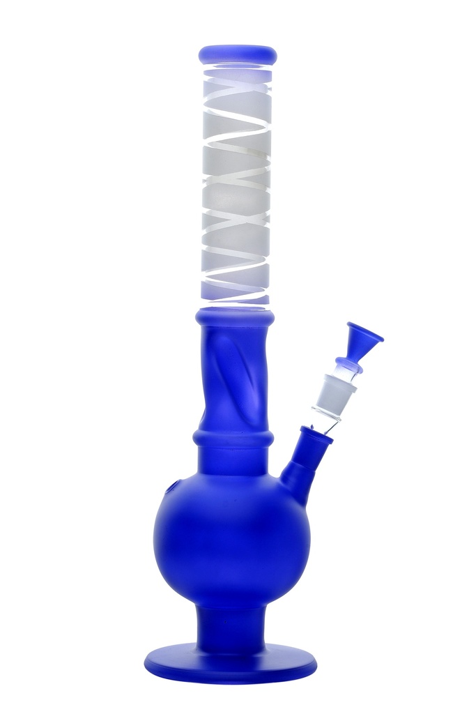 [GW38CB] Glasbong-18.8er-44cm- Ice-Blau, 50mmŘ
