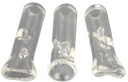 Set Of 3 Glass Mouthpieces, 30-35 mm Long