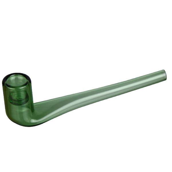 [GP14G] Glass Pipe Green, 12 cm