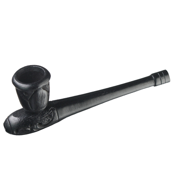 [MS25] Wooden Pipe With Screw-on Bowl, 10 cm