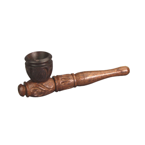 [MS13] Wooden Pipe - approx. 10.5 cm