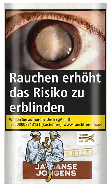 [SB63] Javaanse Jongens White Tobacco, Pack Of 6, 30g Each