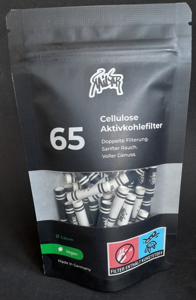 [ZU5M65] Kailar Cellulose+Akt.filter 65er, MIX s/w, 5.9mmŘ