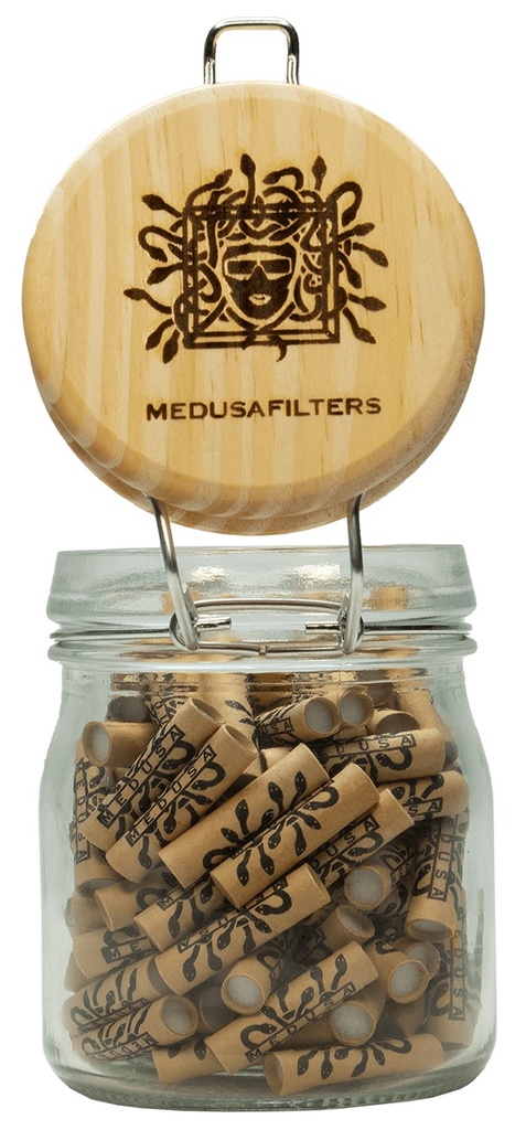 [ZUM100] MEDUSA AktivKF 1 x 100er im GLAS, 6mmŘ ORGANIC