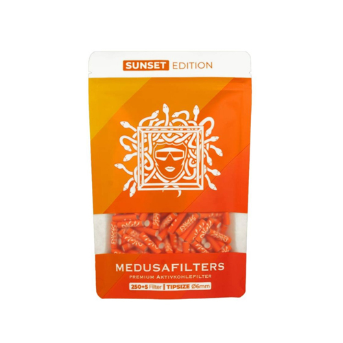 [ZUM250SU] MEDUSA Activated Carbon Filter 1 X 250, 6 mm Diameter SUNSET