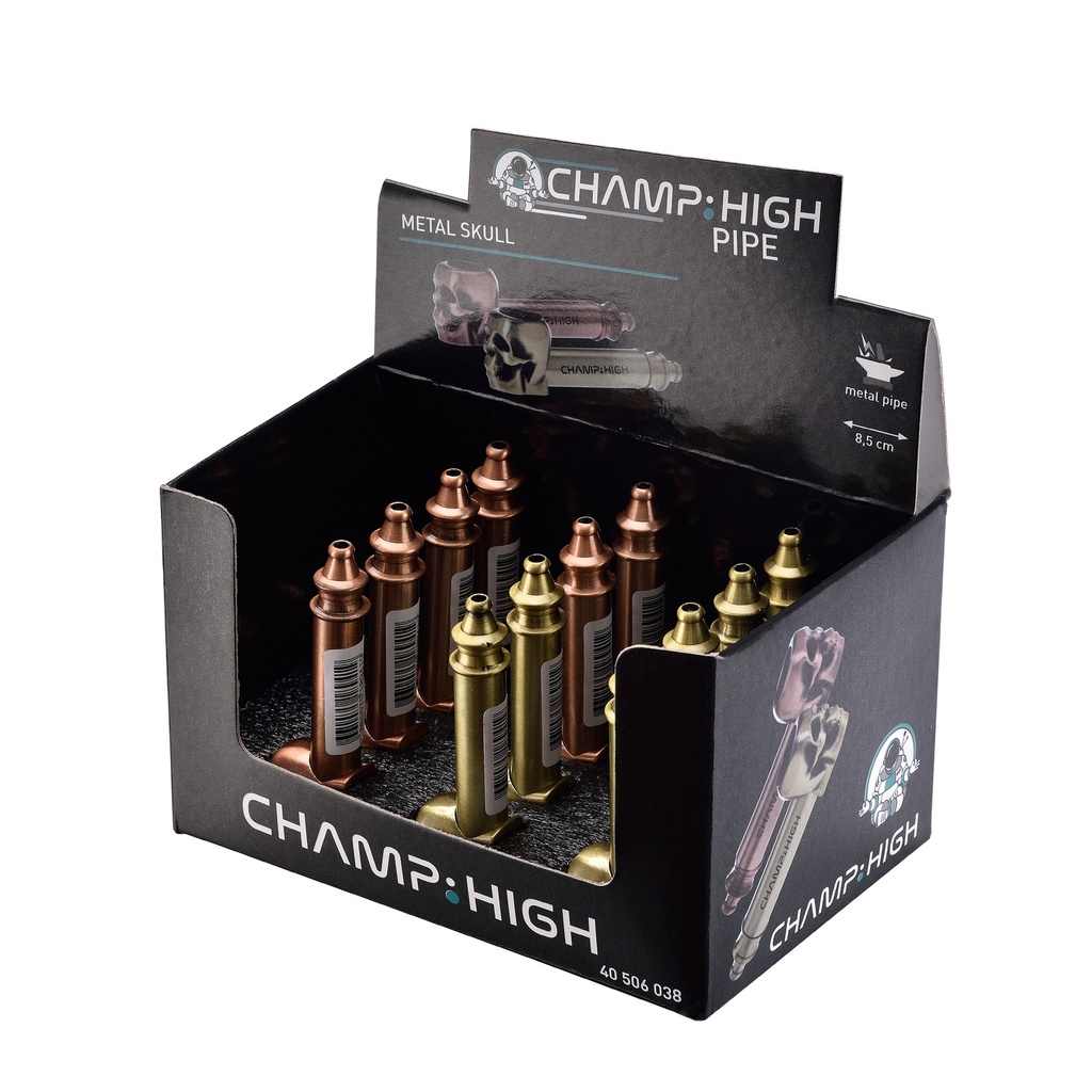 [MP10] Metall Skull Pipe, 8.5 cm