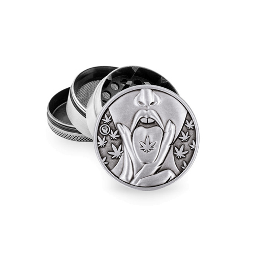 [WNC54GIR] Metal Grinder, 420 GIRL, 50mmø, 4-piece, Sieve