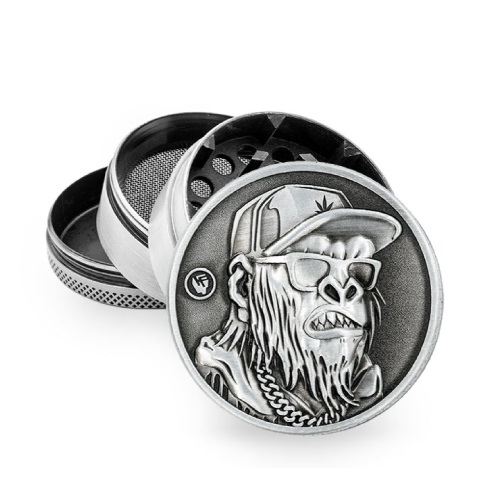 [WNC54MO] Metal Grinder, MONKEY, 50mmø, 4-part, Sieve