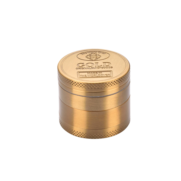 [WN44GOLD] Metal Grinder, 40 mm Diameter, 4-piece, Gold