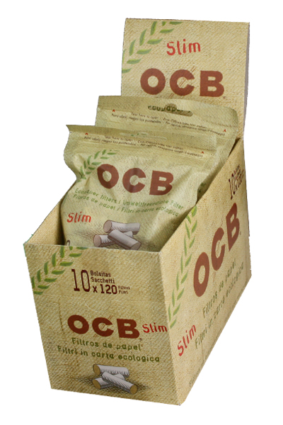 [TIP36] OCB Organic Slim Rolling Filter, Fine Filter, 6 mm Diameter