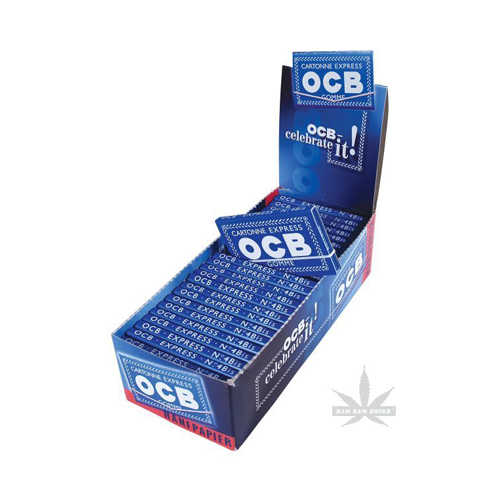 [ZI3A] OCB Paper, Short, Blue, Pack Of 25, 6.9 cm X 3.6 cm