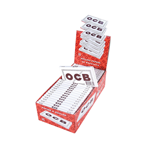 [ZI3B] OCB-Papier-klein-weiß-VE25