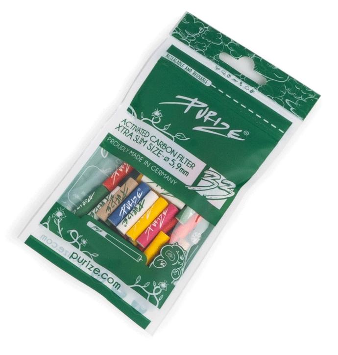 [ZU9SX33MIX] PURIZE Aktivkohlefilter 1x33er, MIX, 5.9mmŘ, XTRA