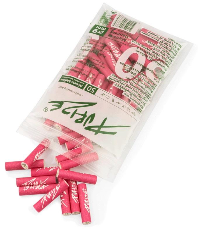 [ZU9BX50P] PURIZE Aktivkohlefilter PINK, 1x50er, 9mmŘ Regular