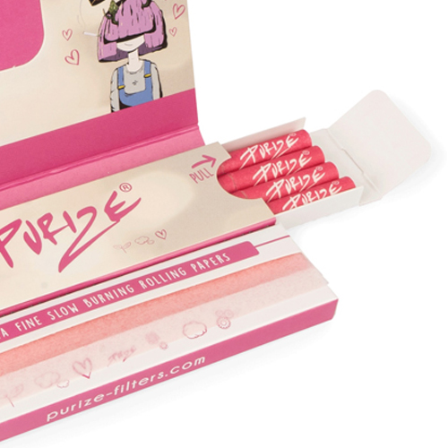 [ZI9PITI] PURIZE KS Slim Papes'n'Tips PINK, VE12