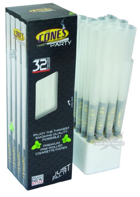 [CO532K] Party Cones 140 mm Display VE 32 X 1