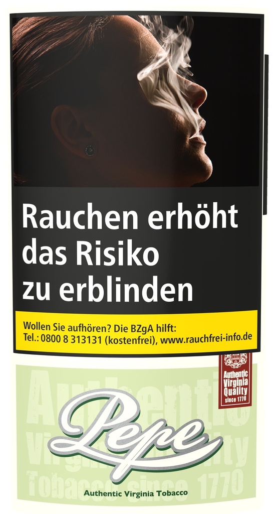 [SB74] Pepe Virginia Tobacco Bright Grün VE5