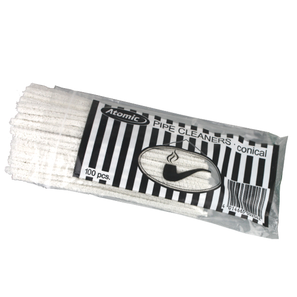 [HP7] Pipe Cleaners, White, approx. 15cm, 100 pcs, Conic-clean