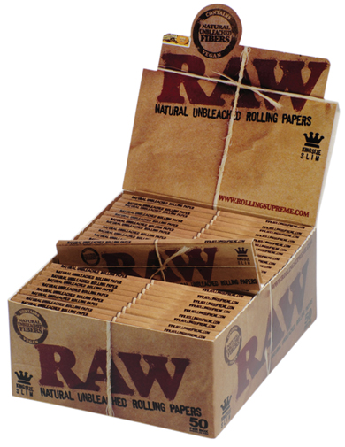 [ZI51] RAW KS Slim Papers “classic”, VE50, 32 Leaves