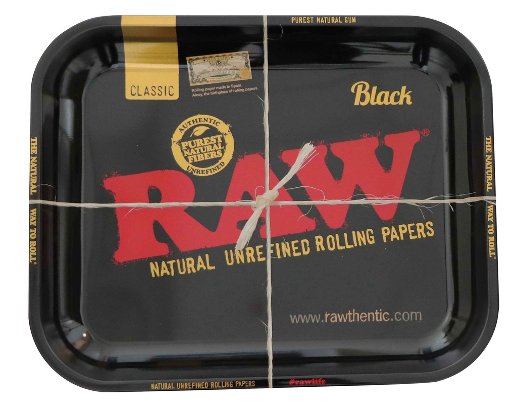 [ZI59CBL] RAW Black Tray approx. 27 cm * 34 cm