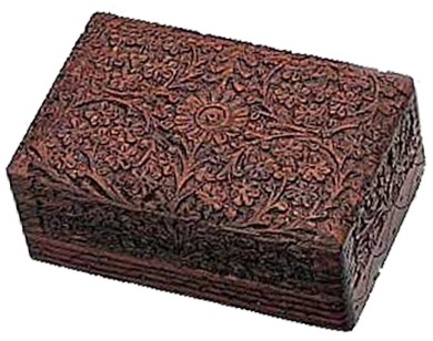 [WN113] Saranpur Kashmiri Box, W/H/D: 15/6.5/10cm