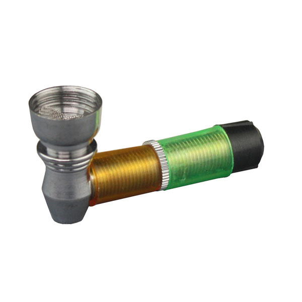 [0013] Schraubpfeife, Metall und Kunststoff, 6 cm lang