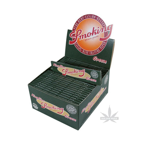 [ZI1G] Smoking Hanfpapier grün-VE50
