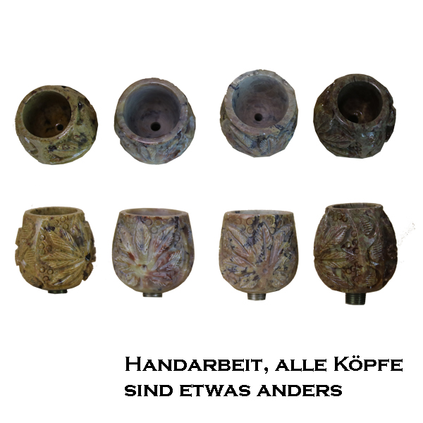 [HK9] Carved Soapstone Head - Large