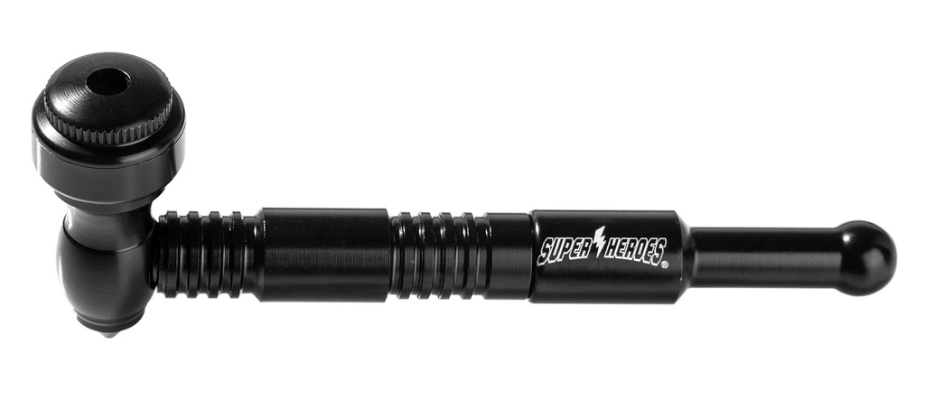 [PIPE43] Super Heroes Metal Pipe 10 Cm, Black