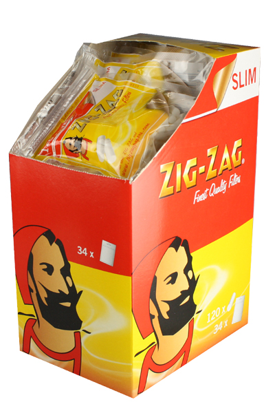 [TIP34] ZIG-ZAG-Slim Filter-120 St. VE 34-6mmŘ