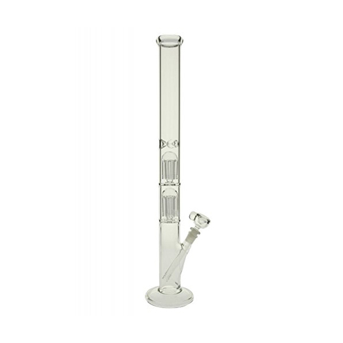 [GW206] Cylinder Bong, Double Percolator, 60 Cm, 50 mm Ø, 5 mm