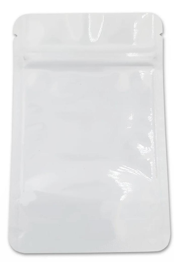 [MB14085WT] Mylarbeutel 140 x 85 mm, VE50, Weiß