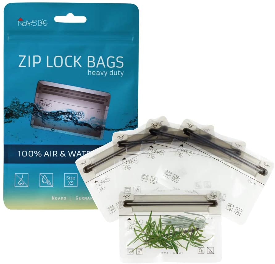 [NOBXS] Noaks Bag XS, Transparent, 5 Bags