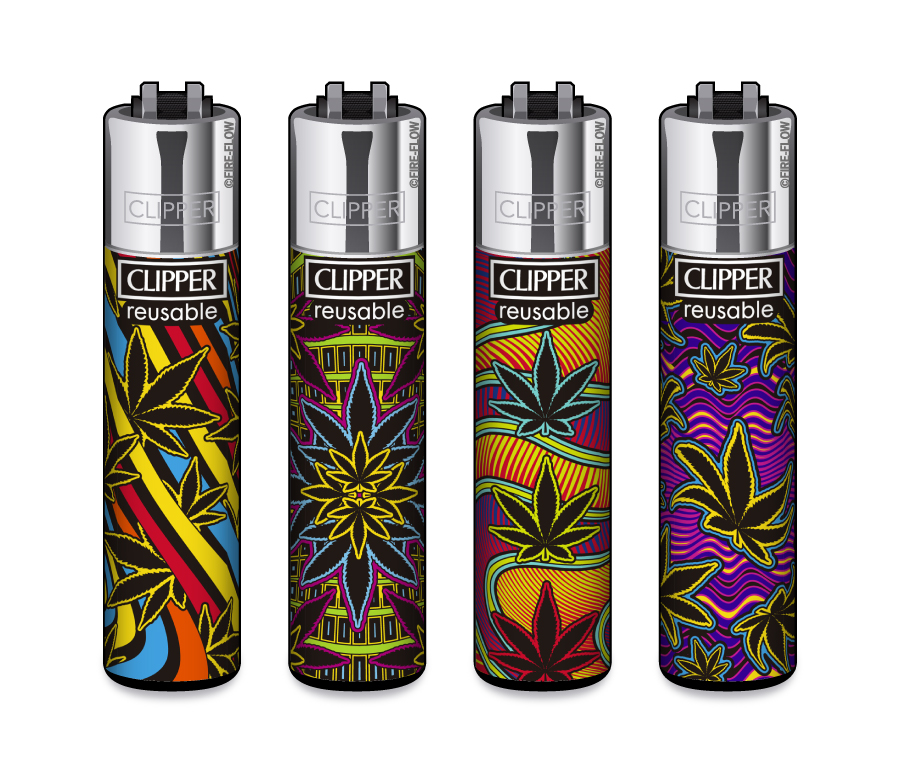 [CL2427] CLIPPER CLASSIC Large Neon Leaves #6, VE48