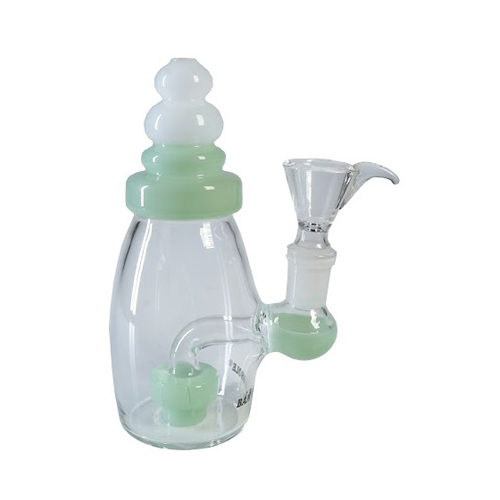 [SSC10142MGR] Babyflaschenbong, green, 15cm